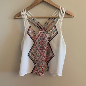 Girls Tribal Print tank top